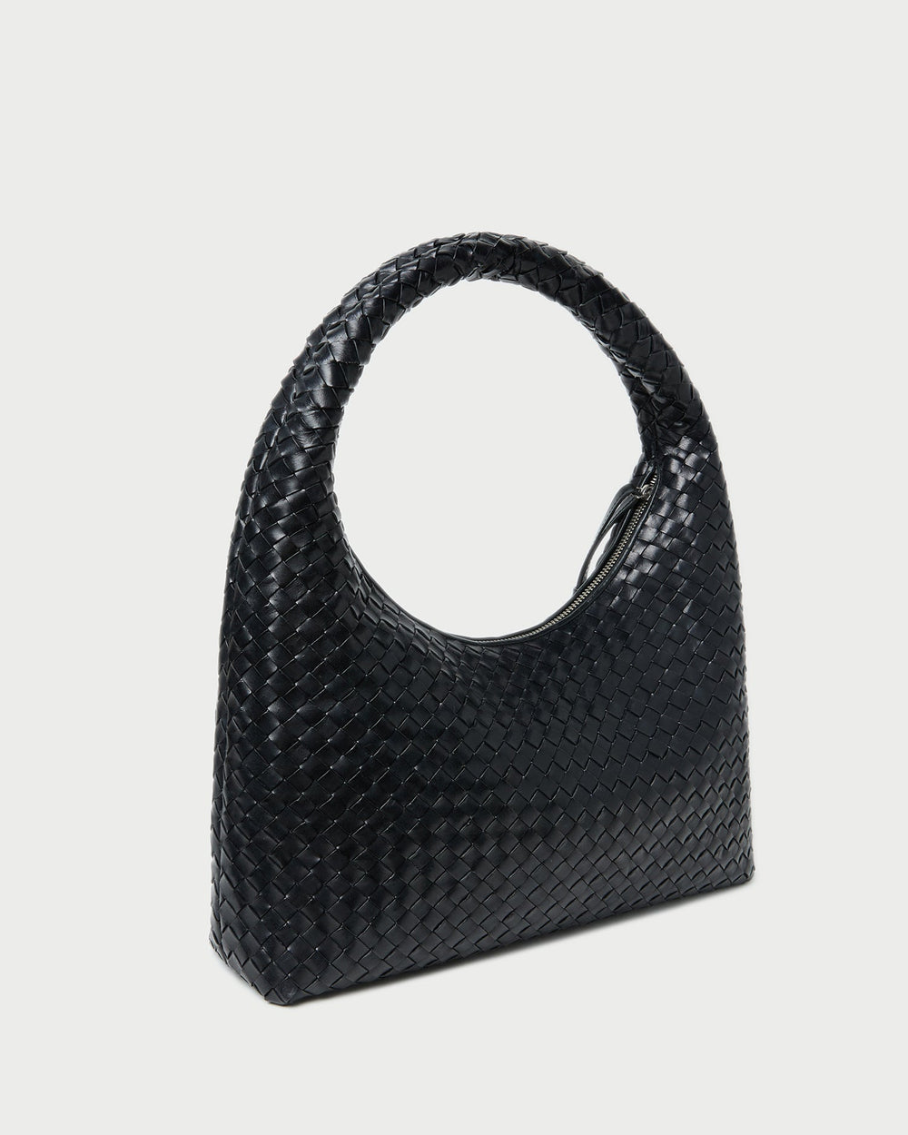 Willow Black Woven Hobo Bag | Loeffler Randall Women