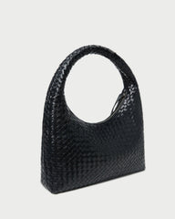 Willow Black Woven Hobo Bag | Loeffler Randall Women