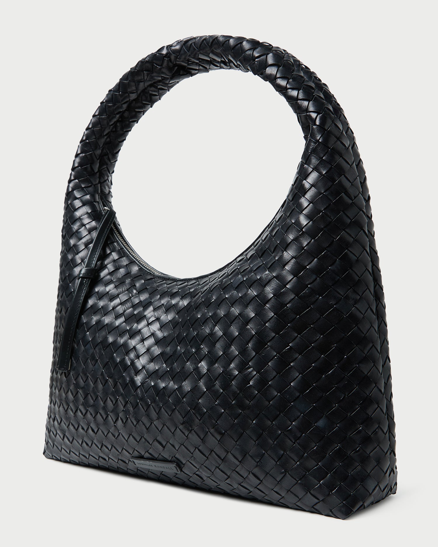 Willow Black Woven Hobo Bag | Loeffler Randall Women