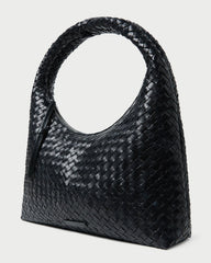 Willow Black Woven Hobo Bag | Loeffler Randall Women