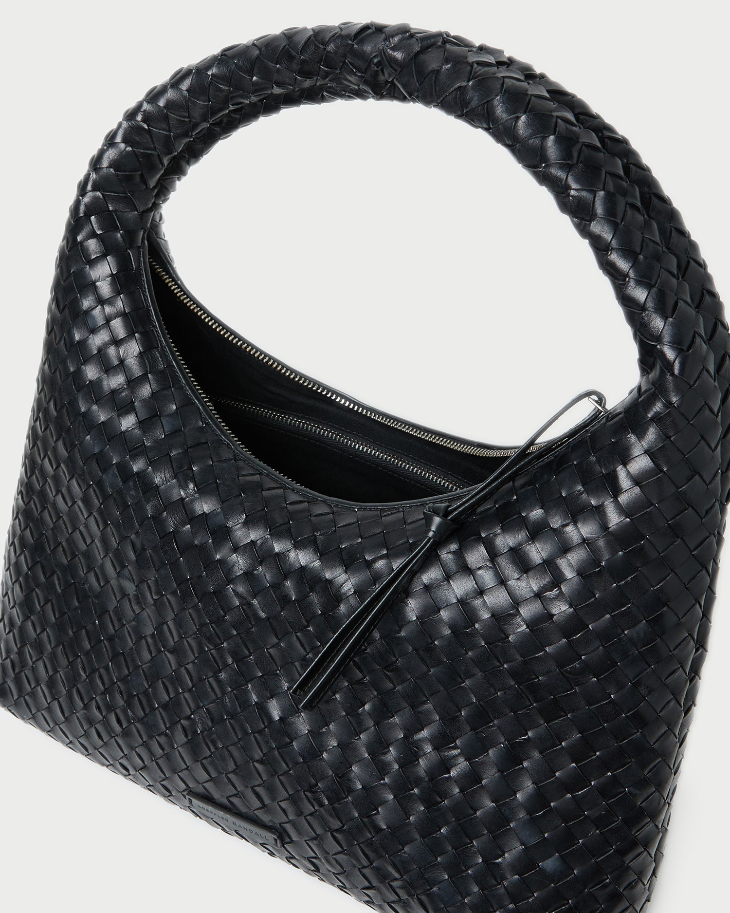 Willow Black Woven Hobo Bag | Loeffler Randall Women