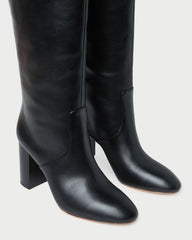 Goldy Black Wide-Calf Boot | Loeffler Randall Women