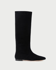 Loeffler Randall Women | Lillian Black Suede Tall Boot