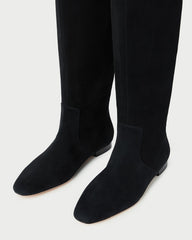 Loeffler Randall Women | Lillian Black Suede Tall Boot