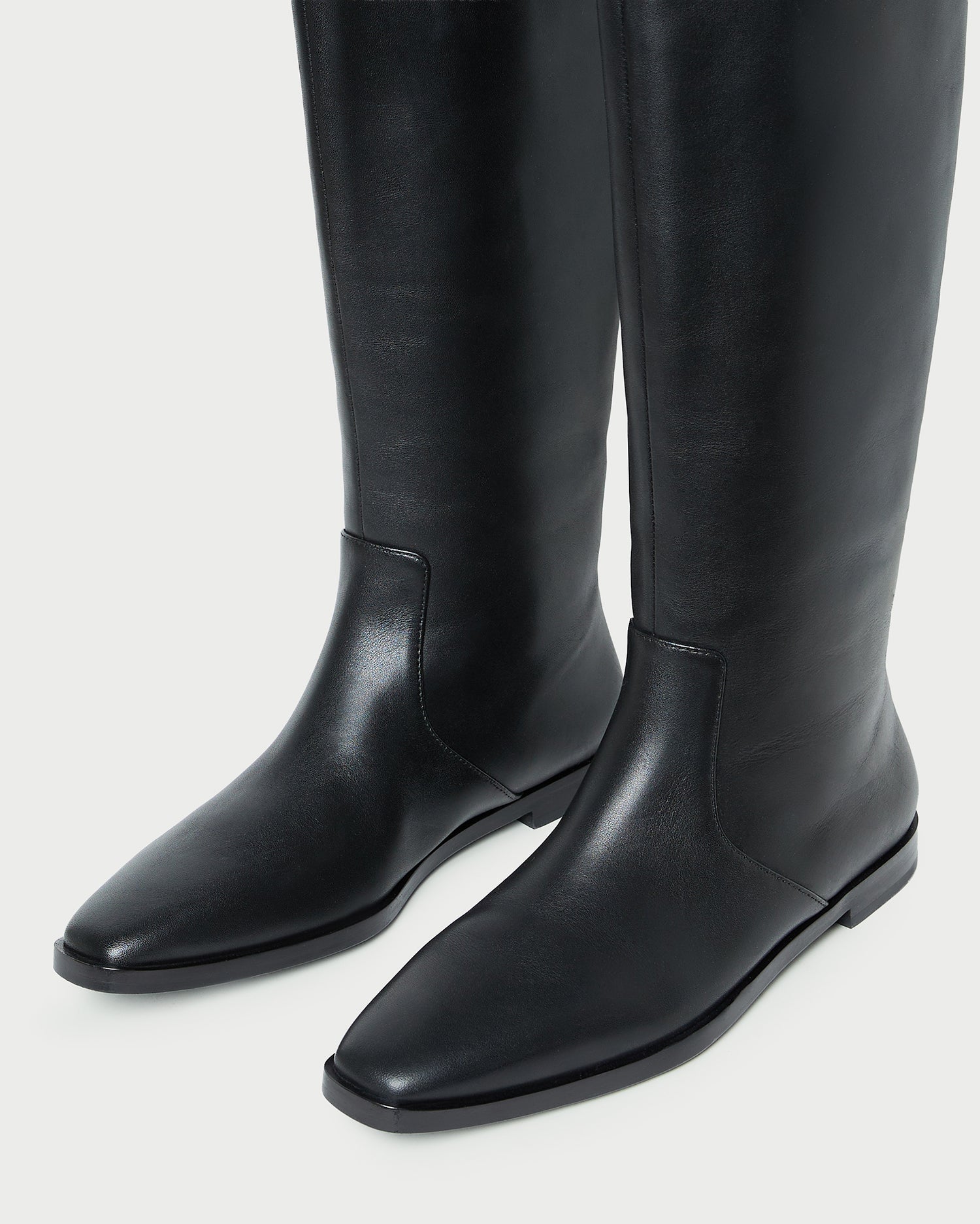 Tilly Black Leather Tall Boot | Women Loeffler Randall
