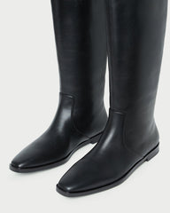 Tilly Black Leather Tall Boot | Women Loeffler Randall