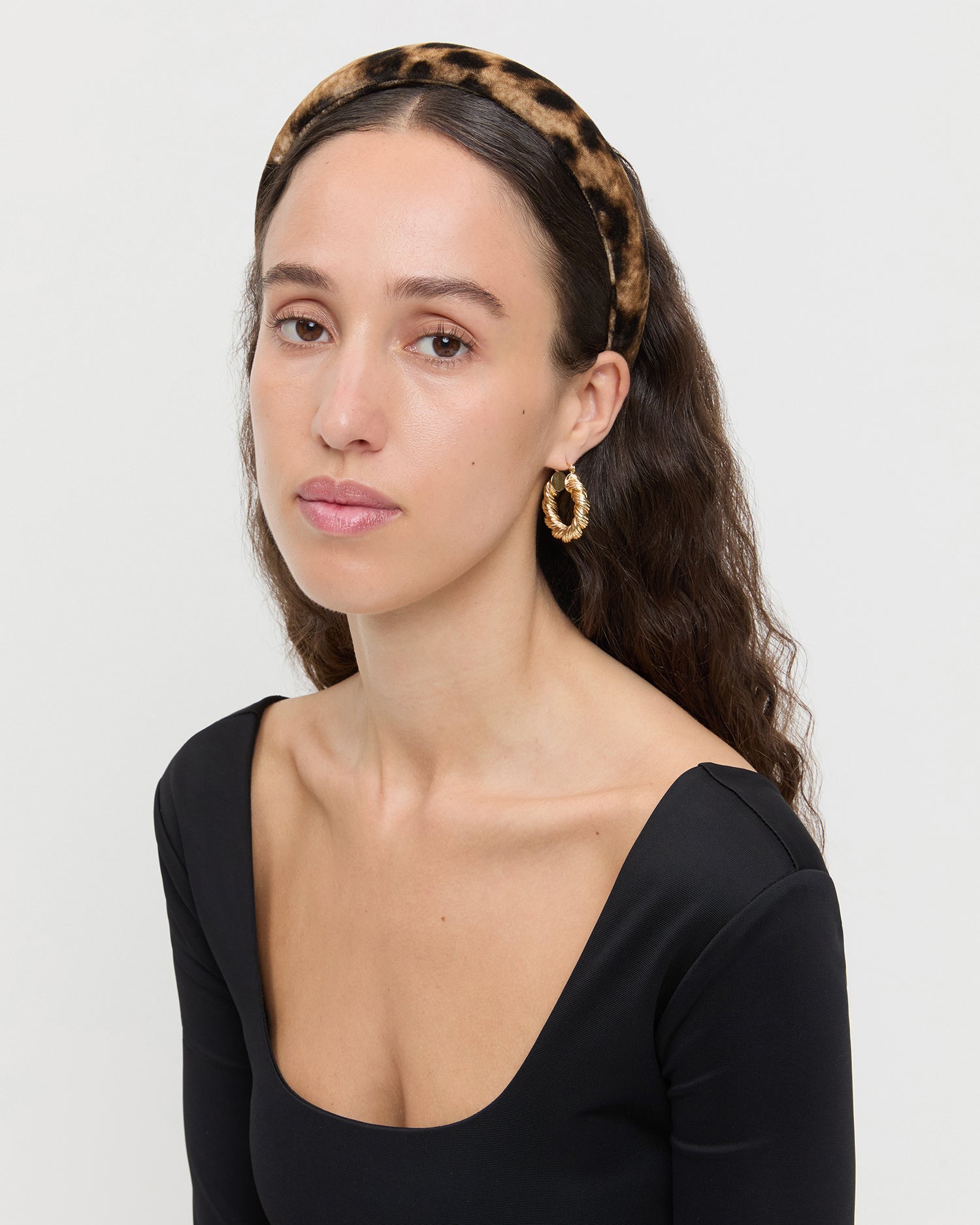 Marina Leopard Puffy Headband | Women Loeffler Randall