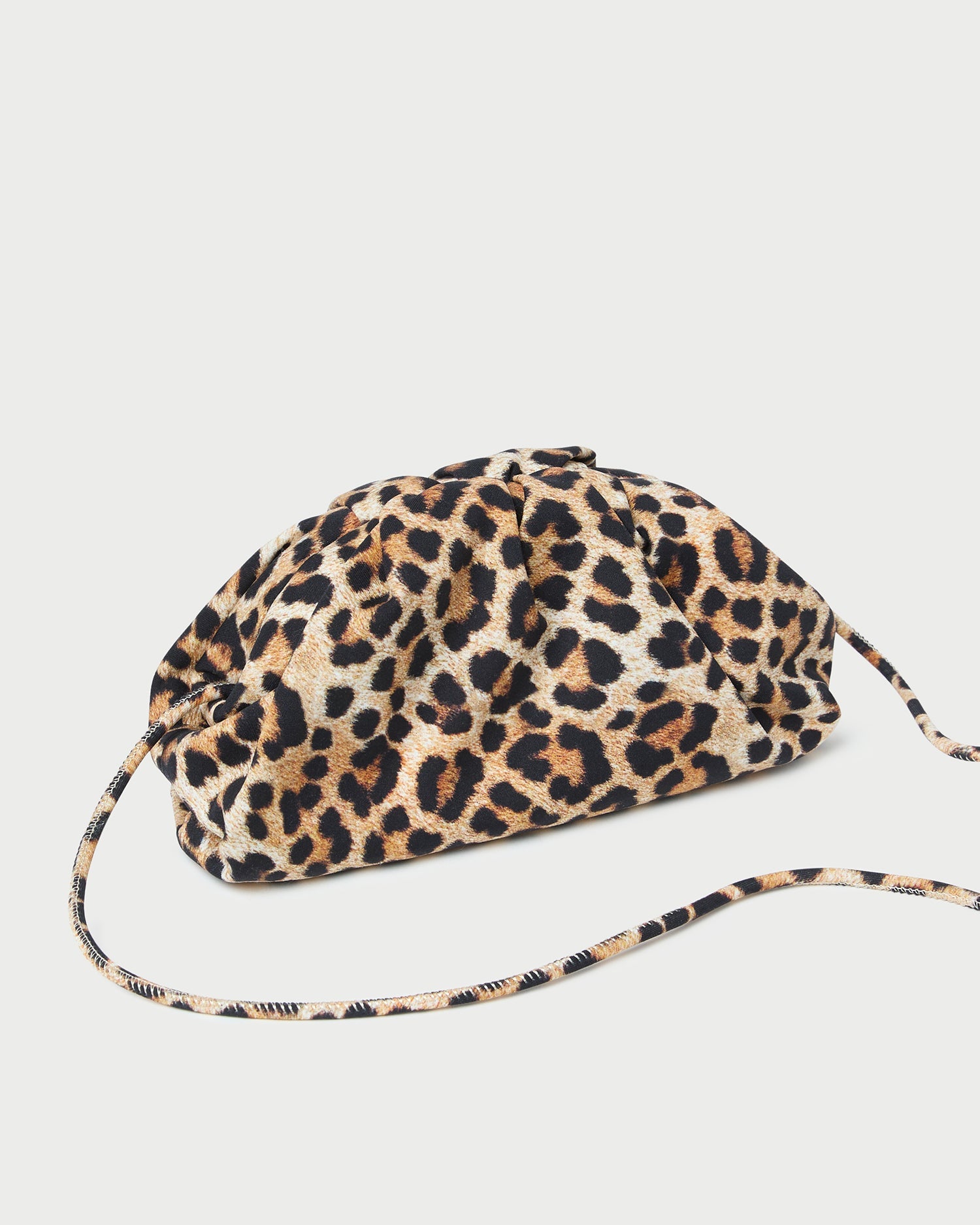 Bailey Leopard Jersey Dome Clutch | Loeffler Randall Women