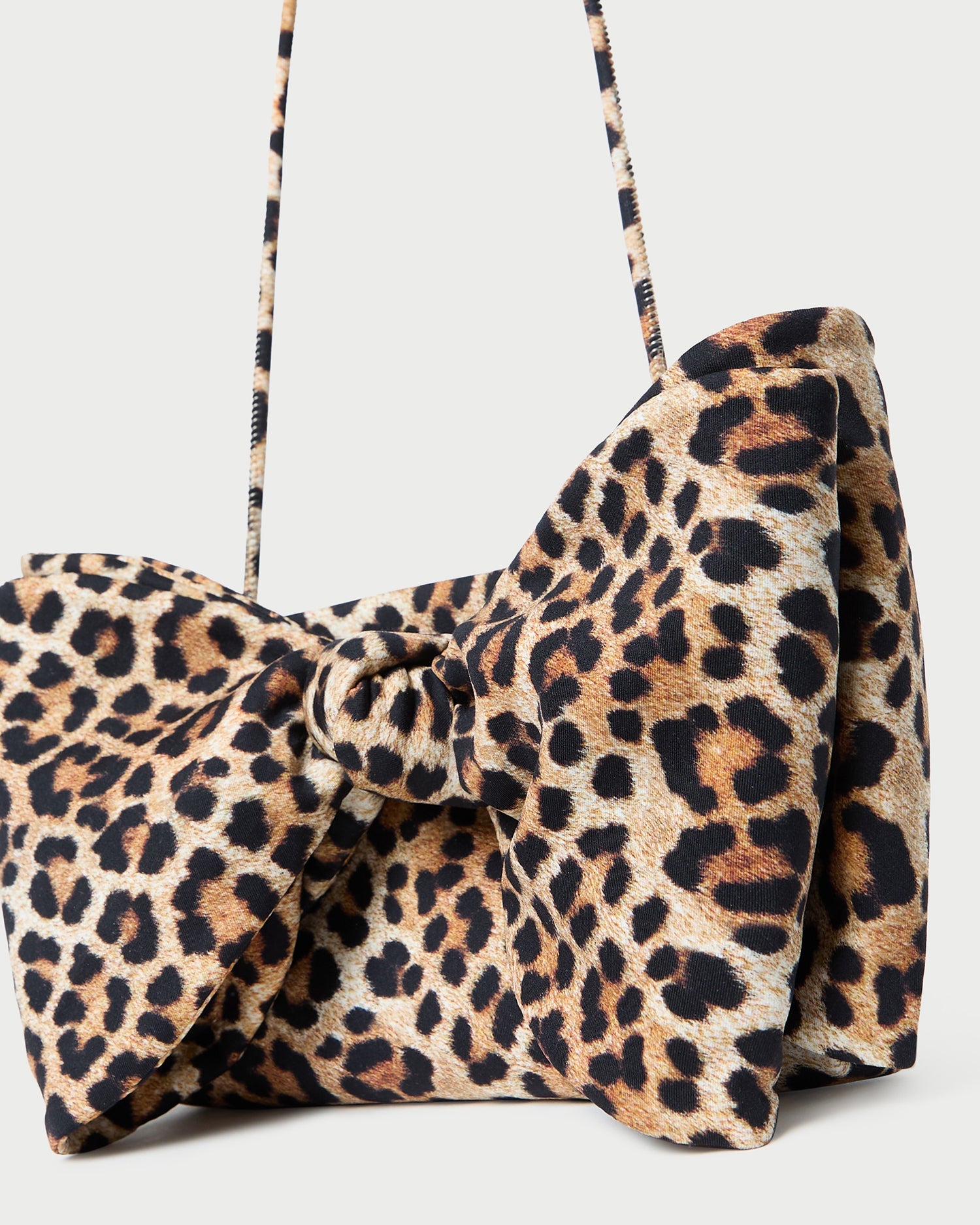 Valerie Leopard Jersey Bow Bag | Women Loeffler Randall