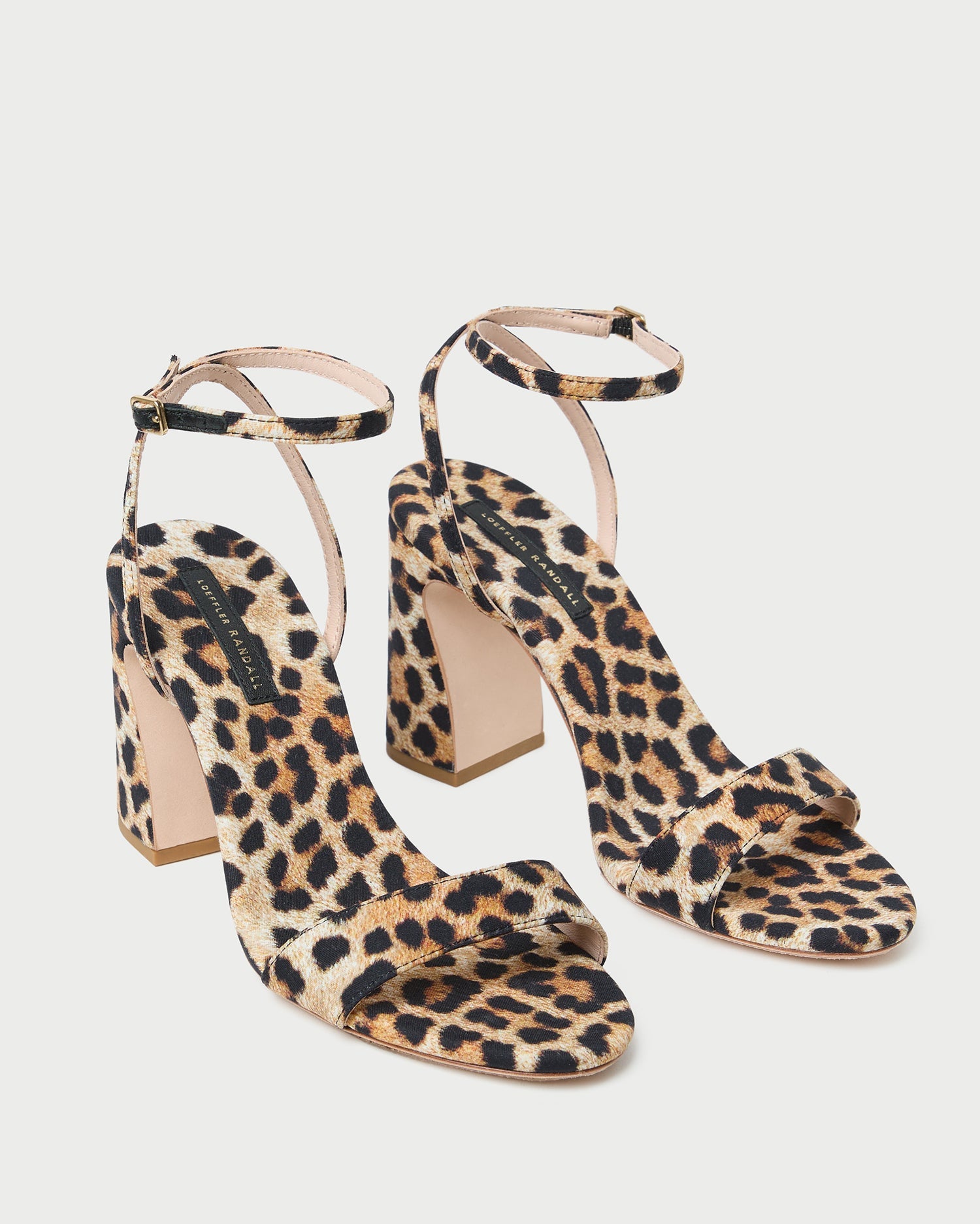 Malia Leopard Curved-Heel Sandal | Women Loeffler Randall