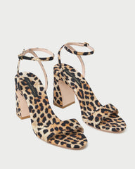 Malia Leopard Curved-Heel Sandal | Women Loeffler Randall