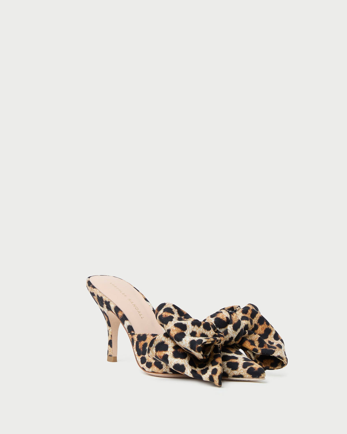 Loeffler Randall Women | Margot Leopard Jersey Bow Mule