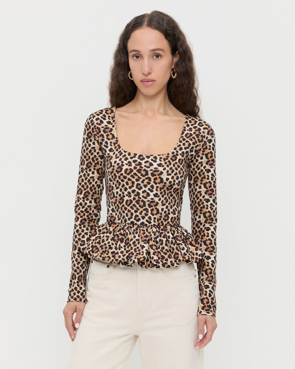 Loeffler Randall Women | Posie Peplum Top